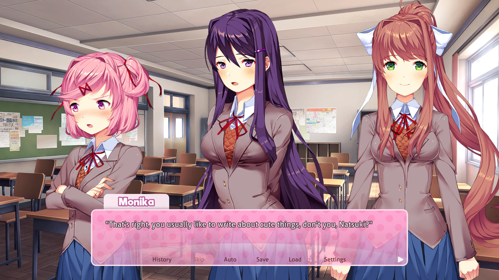 Doki Doki Literature Club COMPLETÃO (STEAM) 