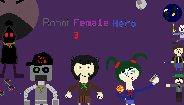 Robot Female Hero 3 Steam capsule image