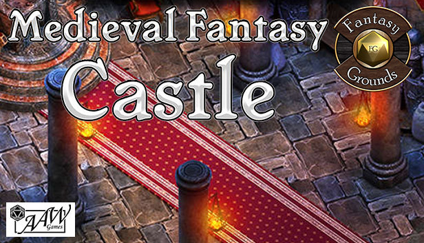 Fantasy Grounds - Black Scrolls Medieval Fantasy Castle (Map Tile Pack) Steam capsule image