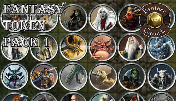 Fantasy Grounds - Fantasy Token Pack 1 Steam capsule image