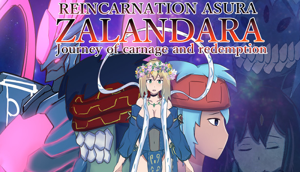 REINCARNATION ASURA ZALANDARA Journey of carnage and redemption Steam capsule image