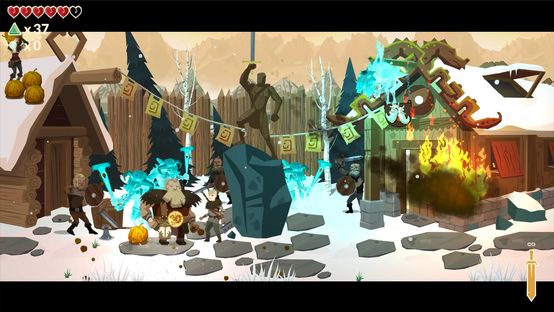 莱夫的冒险：冥界英雄-Leif's Adventure: Netherworld Hero -游戏截图-好玩游戏库