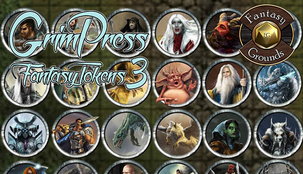 Fantasy Grounds - Fantasy Token Pack 3 Steam capsule image