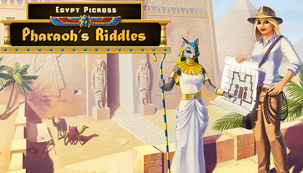Egypt Picross Pharaohs Riddles Steam capsule image