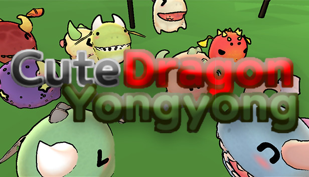 Cute dragon Yongyong Steam capsule image