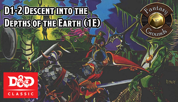Fantasy Grounds - D&D Classics: D1-2 Descent into the Depths of the Earth (1E) Steam capsule image
