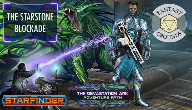 Fantasy Grounds - Starfinder RPG - Devastation Ark AP 2: The Starstone Blockade Steam capsule image