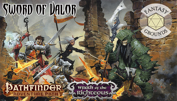 Fantasy Grounds - Pathfinder RPG - Wrath of the Righteous AP 2: Sword of Valor Steam capsule image