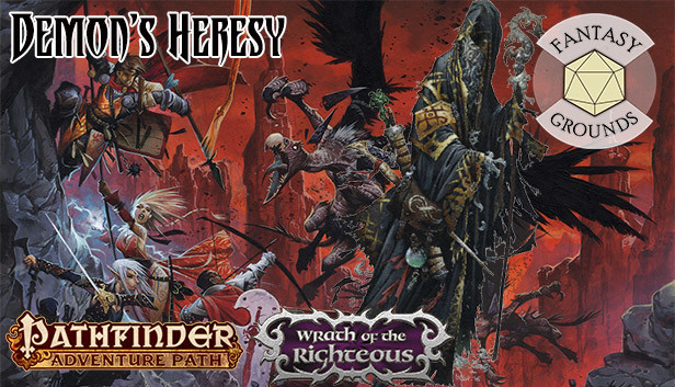 Fantasy Grounds - Pathfinder RPG - Wrath of the Righteous AP 3: Demon's Heresy Steam capsule image