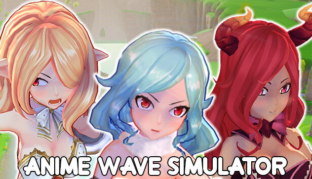 Anime Wave Simulator Steam capsule image