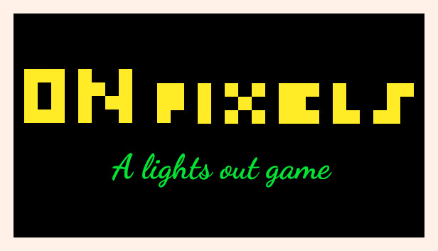 On Pixels: A lights out game Steam capsule image