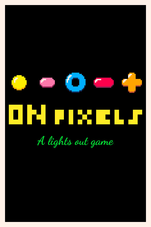 On Pixels: A lights out game