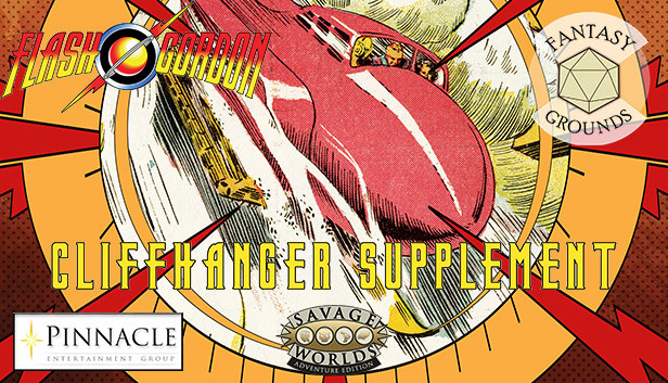 Fantasy Grounds - Flash Gordon Cliffhanger Supplement Steam capsule image