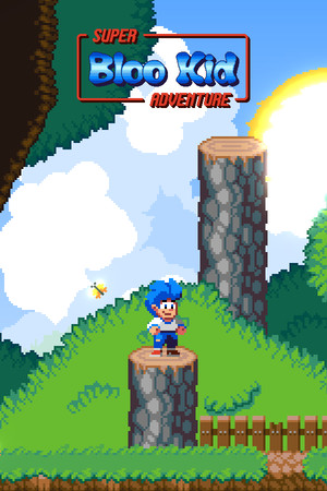 Super Bloo Kid Adventure cover art