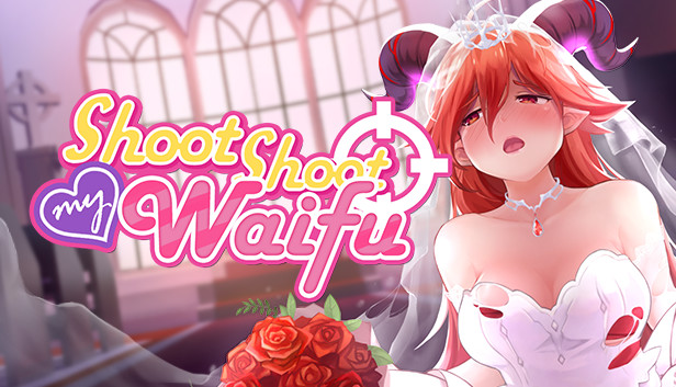 Shoot Shoot My Waifu Steam capsule image