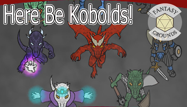 Fantasy Grounds - Here Be Kobolds! Steam capsule image