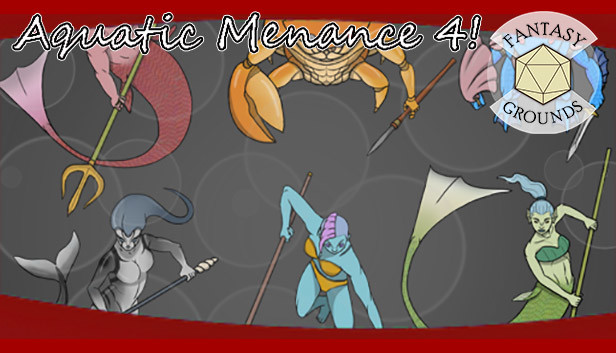 Fantasy Grounds - Aquatic Menace 4! Steam capsule image