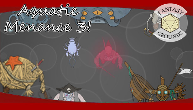 Fantasy Grounds - Aquatic Menace 3! Steam capsule image