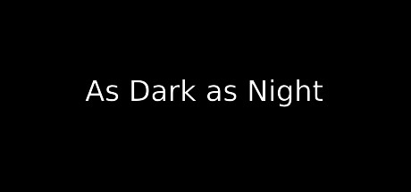 As Dark as Night Cover Image