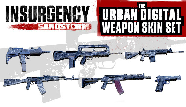 Insurgency: Sandstorm - Urban Digital Weapon Skin Set Steam capsule image