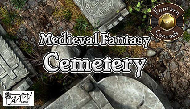 Fantasy Grounds - Black Scrolls Cemetery (Map Tile Pack) Steam capsule image
