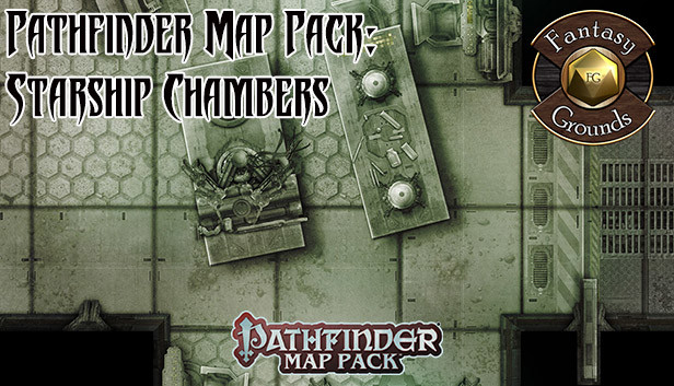 Fantasy Grounds - Pathfinder Map Pack: Starship Chambers Steam capsule image