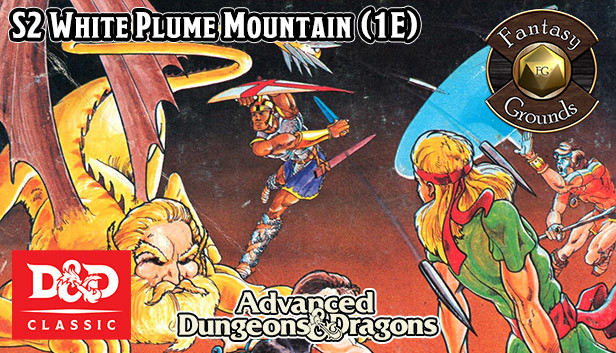 Fantasy Grounds - D&D Classics: S2 White Plume Mountain (1E) Steam capsule image