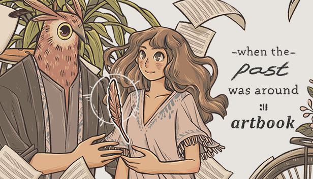 When The Past Was Around - Artbook Steam capsule image