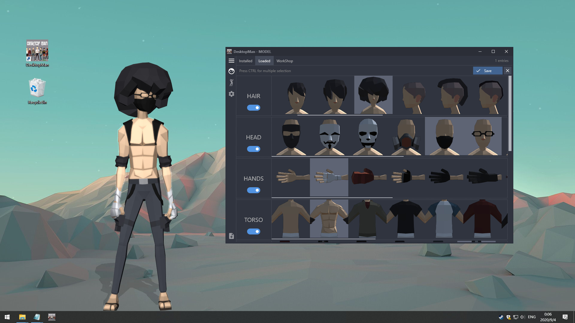 《桌面猛男+桌面萌娘系列（Desktop Man）》插图1