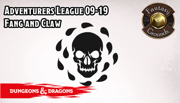 Fantasy Grounds - D&D Adventurers League 09-19 Fang and Claw Steam capsule image