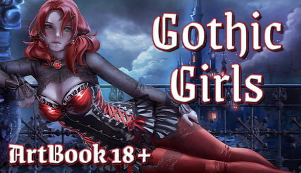 Gothic Girls - Artbook 18+ Steam capsule image