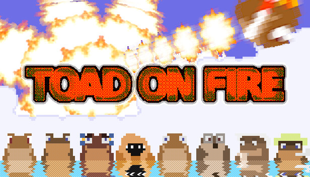Toad On Fire Steam capsule image