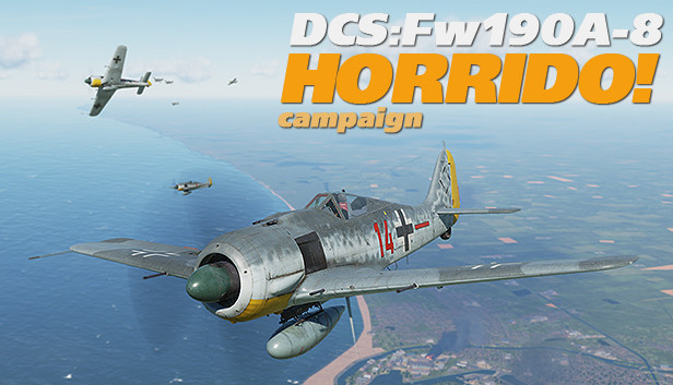 DCS: Fw 190 A-8 Horrido! Campaign Steam capsule image