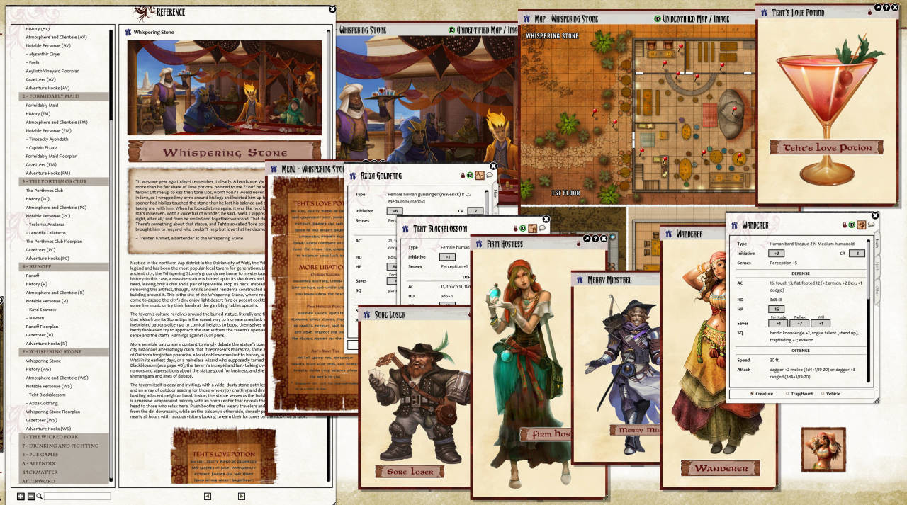 Fantasy Grounds - Pathfinder RPG - Campaign Setting: Magnimar, City of  Monuments no Steam