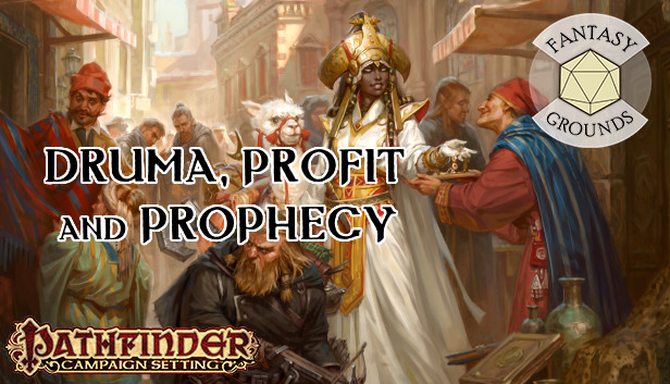 Fantasy Grounds - Pathfinder RPG - Campaign Setting: Druma, Profit and Prophecy Steam capsule image
