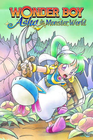 Wonder Boy Asha in Monster World cover art