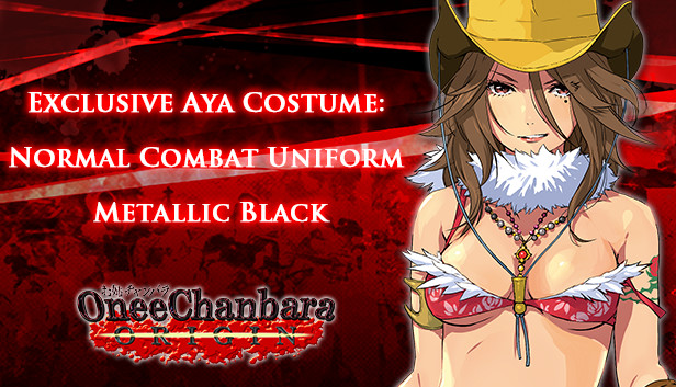 OneeChanbara ORIGIN - Exclusive Aya Costume: Normal Combat Uniform Metallic Black Steam capsule image