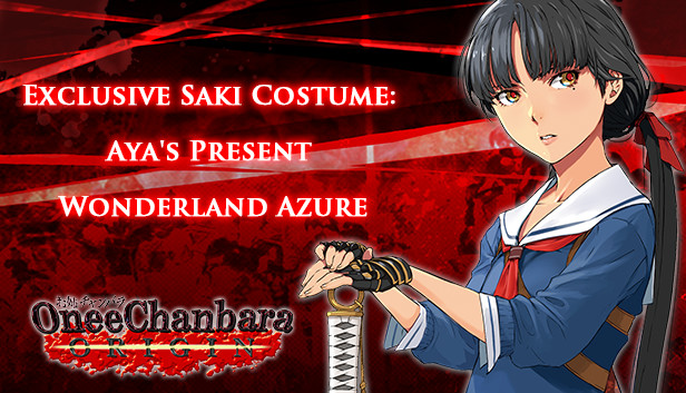 OneeChanbara ORIGIN - Exclusive Saki Costume: Aya's Present Wonderland Azure Steam capsule image
