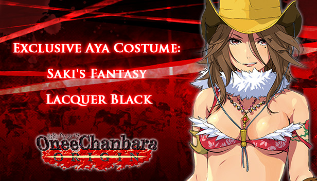 OneeChanbara ORIGIN - Exclusive Aya Costume: Saki's Fantasy Lacquer Black Steam capsule image