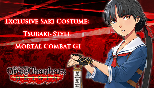OneeChanbara ORIGIN - Exclusive Saki Costume: Tsubaki-Style Mortal Combat Gi Steam capsule image