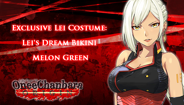 OneeChanbara ORIGIN - Exclusive Lei Costume: Lei's Dream Bikini Melon Green Steam capsule image