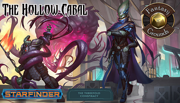 Fantasy Grounds - Starfinder RPG - The Threefold Conspiracy AP 4: The Hollow Cabal Steam capsule image