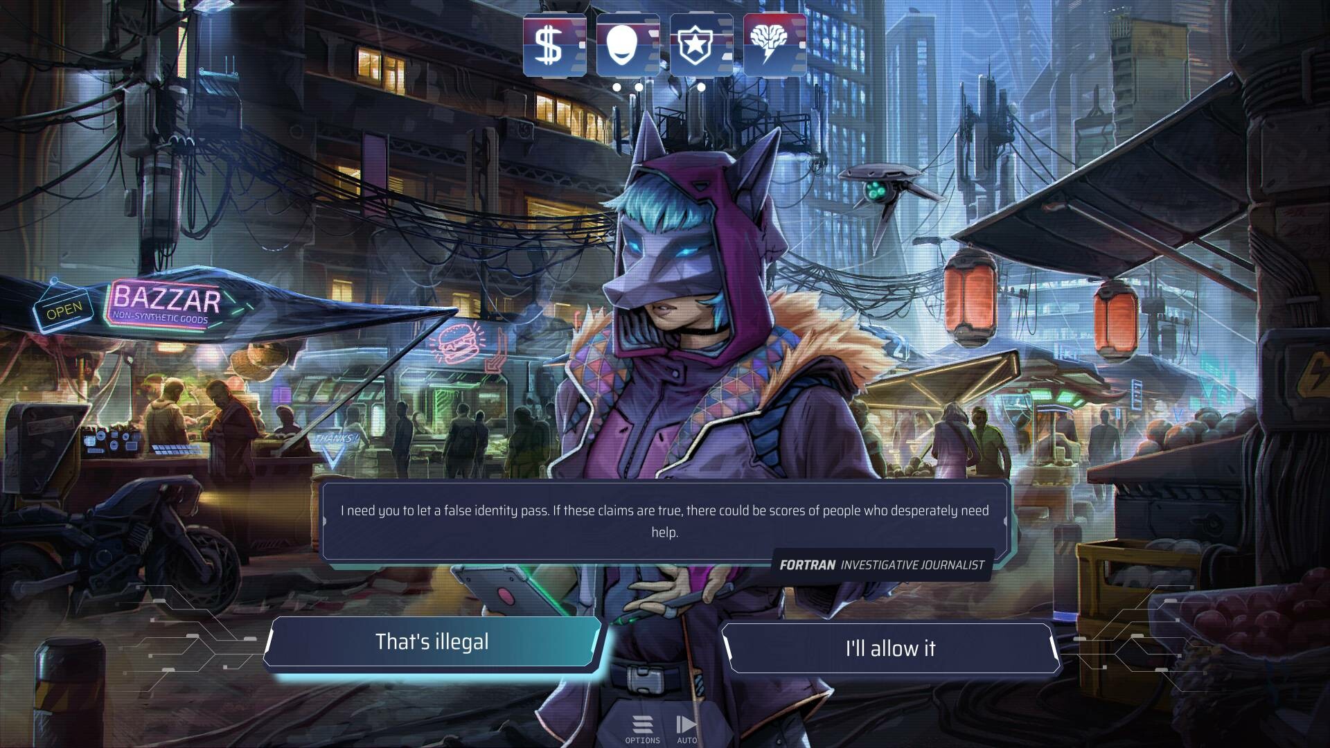 Indie Game Lover NeuroNet: Mendax Proxy