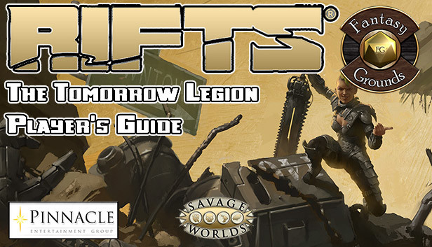 Fantasy Grounds - Rifts®: The Tomorrow Legion Player’s Guide Steam capsule image