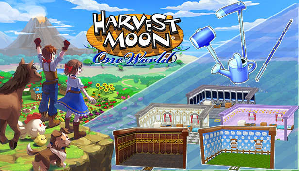 Harvest Moon: One World - Interior Design & Tool Upgrade Pack Steam capsule image