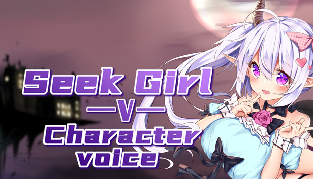 Seek Girl V :Character voice Steam capsule image