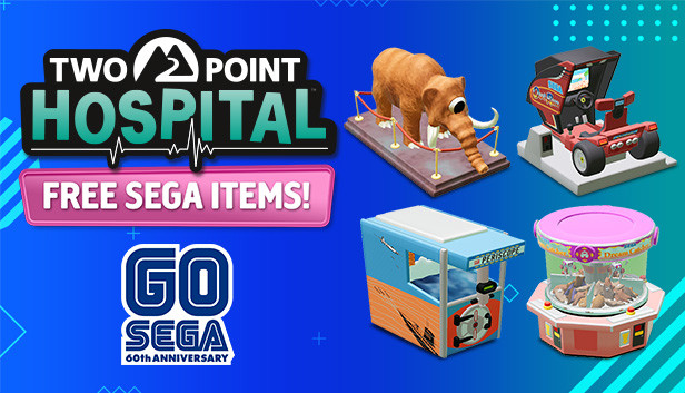 Two Point Hospital: SEGA 60th Items Steam capsule image