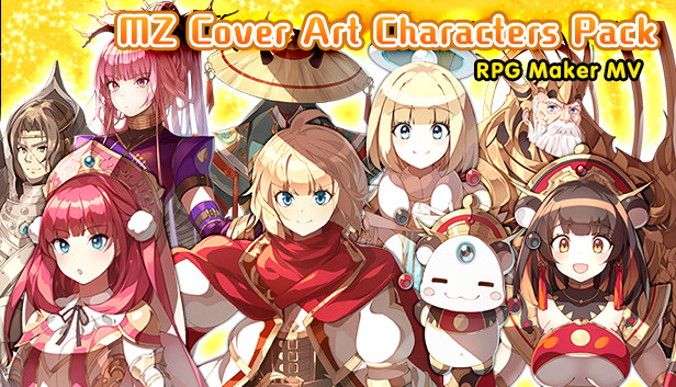 RPG Maker MV - MZ Cover Art Characters Pack Steam capsule image