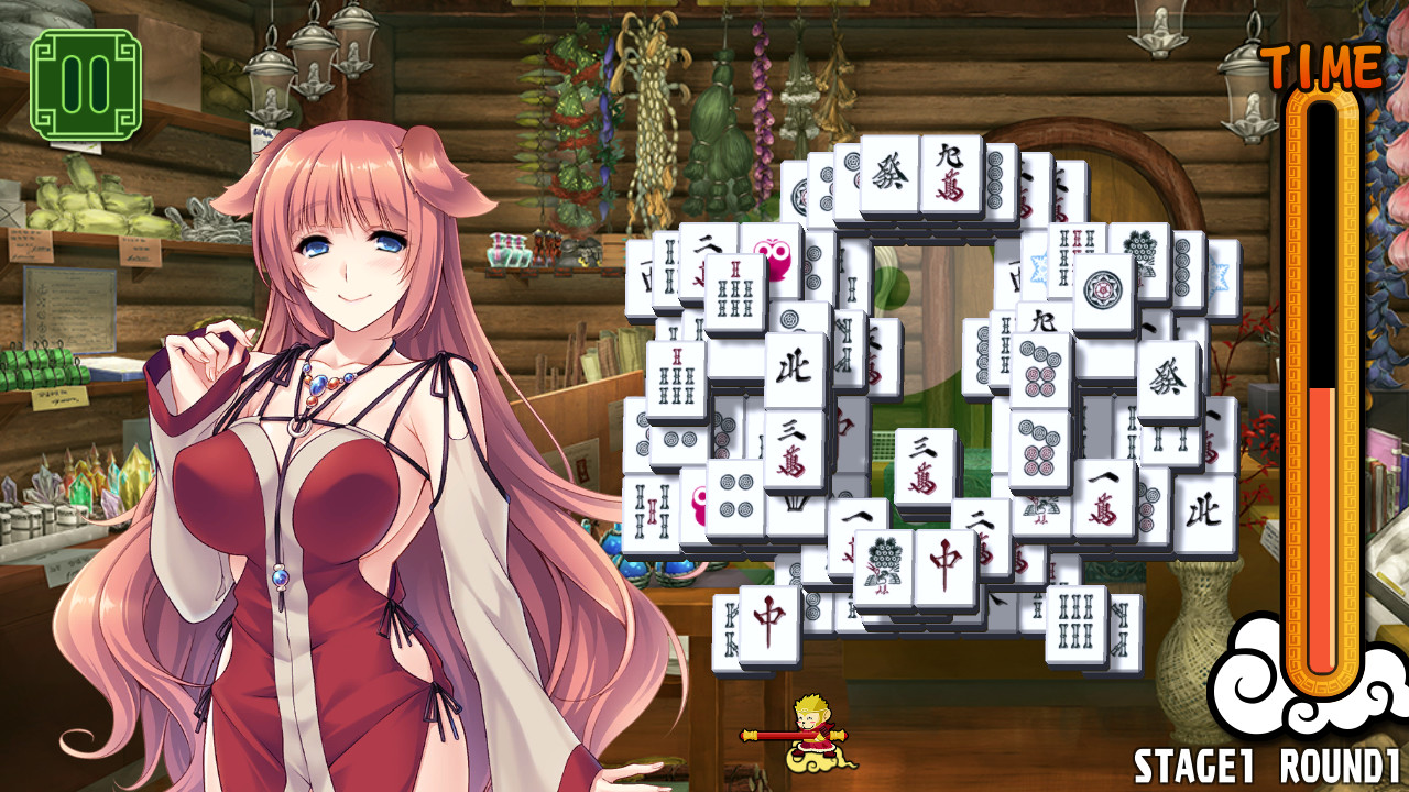 《美少女麻将纸牌（翠）(Pretty Girls Mahjong Solitaire [GREEN])》插图8