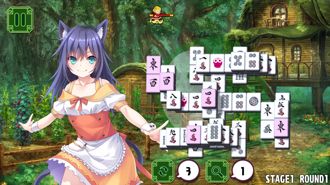 《美少女麻将纸牌（翠）(Pretty Girls Mahjong Solitaire [GREEN])》插图6